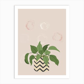 Potted Plant Art Print