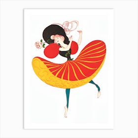 Ballet Dancer 2 Art Print