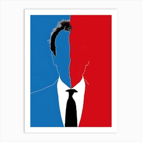 Man In The Suit 1 Art Print