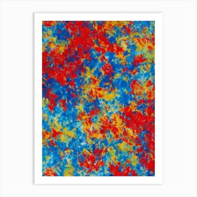 Tie Dye Painting Art Print