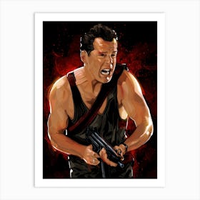 Die Hard III Art Print