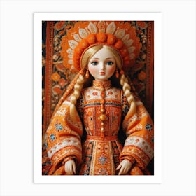 Russian Doll 5 Art Print