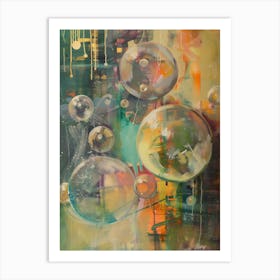 Bubbles 24 Art Print