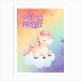 All Things Are Possible 2 Art Print