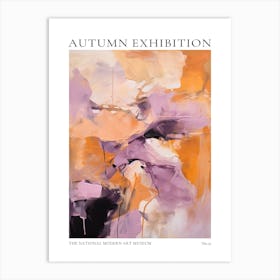 Autumn Exhibition Modern Abstract Poster 21 Art Print