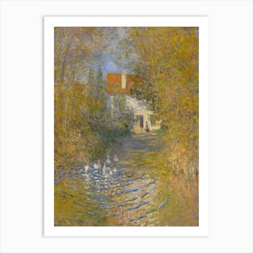 The Geese (1874), Claude Monet Art Print