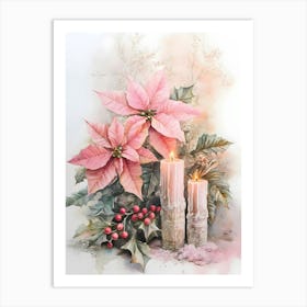 Poinsettia 2 Art Print