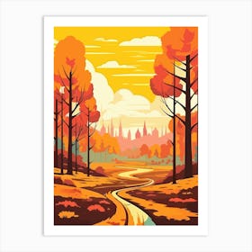 Autumn Landscape 7 Art Print