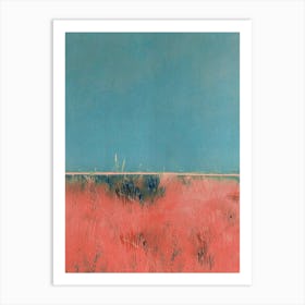 Burnt Bush Art Print