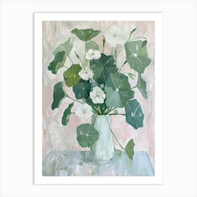 A World Of Flowers Nasturtium 2 Painting Art Print