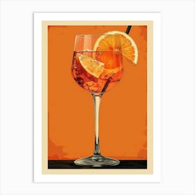 Aperol Spritz Art Print 105 Art Print