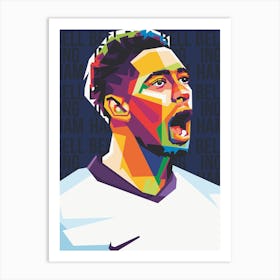 jude bellingham wpap Art Print