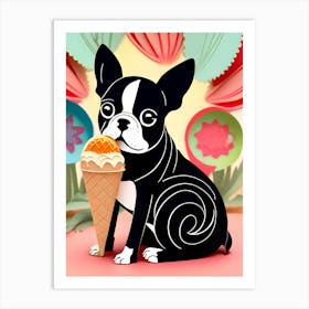 Boston Terrier 73 Art Print