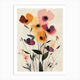 Poppies Canvas Print Art Print