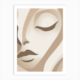 Portrait Of A Woman 20 Art Print