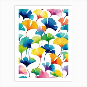 Ginko Leaves 1 Art Print