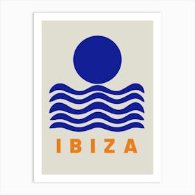 Ibiza Art Print