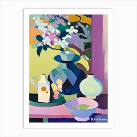 Kairakuen, 1, Japan Abstract Still Life Art Print