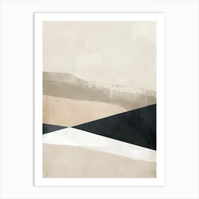 Shadows In Harmony Minimalist Style Art Print