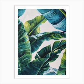 Banana Leaves 11 Art Print