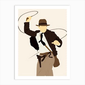 Indiana Jones Film Art Print