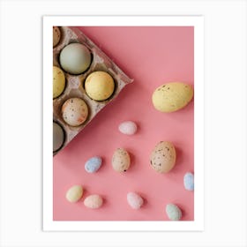 Easter Eggs 617 Art Print