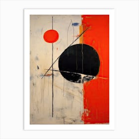 Colourful Abstract Painting 1 Art Print