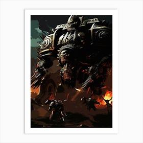 Warhammer 40k 2 Art Print