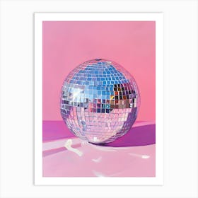 Disco Ball Art Print