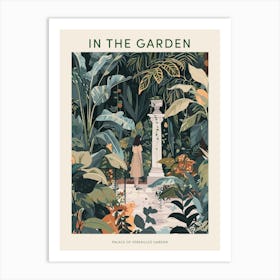 In The Garden Poster Park Of The Palace Of Versailles France 1 Art Print