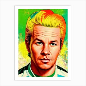 Mark Wahlberg Colourful Pop Movies Art Movies Art Print