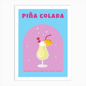 Pina Colada Art Print