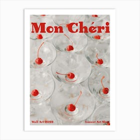 Cherry Mon Cheri Art Print