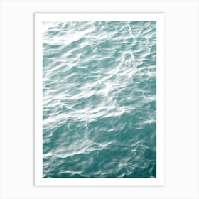 Aqua 4 Art Print