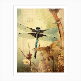 Dragonfly Urban 3 Art Print