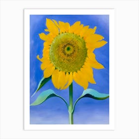 Georgia O'Keeffe - Sunflower, New Mexico, 1935 Art Print
