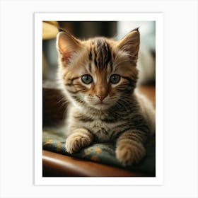 Cute Kitten 7 Art Print
