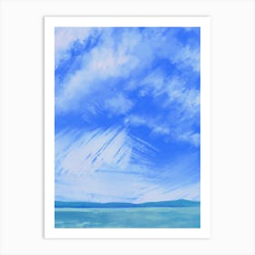 Sky With Clouds Art Print