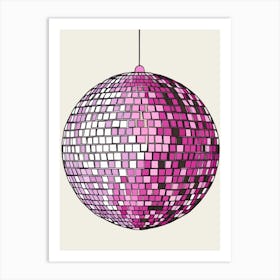 Disco Ball 48 Art Print