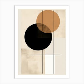 Geometric Gems Of The Mid Century Art Print