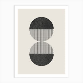 Abstract Circles 18 Art Print