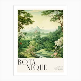 Botanique Fantasy Gardens Of The World 39 Art Print