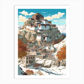 Potala Palace Lhasa Tibet Art Print