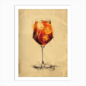 Sangria Art Print