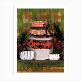 Fall Pumpkin Spice Art Print