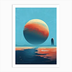 No Sky, Minimalism Art Print