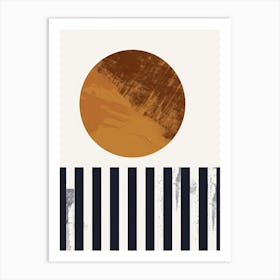 Rio De Janeiro Movement Minimalist Bauhaus Art Print