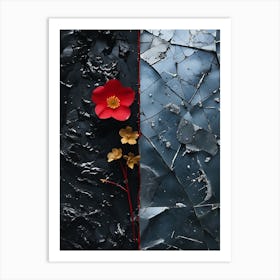 Broken Flower Art Print