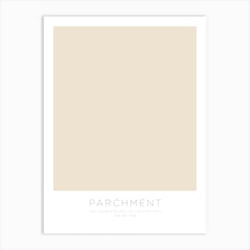 The Colour Block Collection - Parchment Art Print