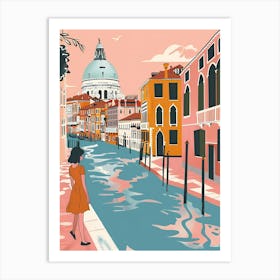 Rome illustration Art Print